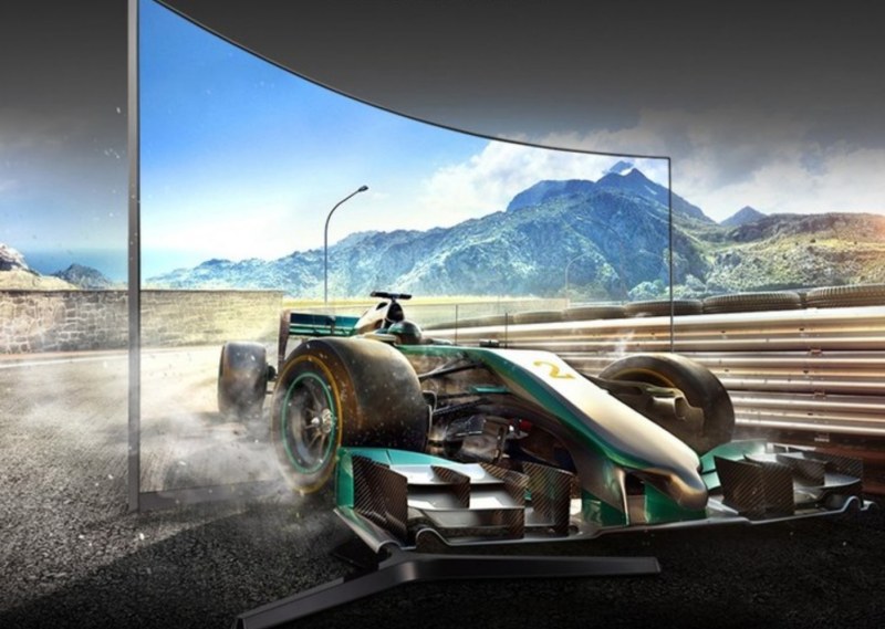 곡률 커브드 모니터