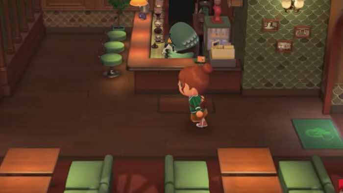 모동숲 카페 업데이트 비둘기둥지카페