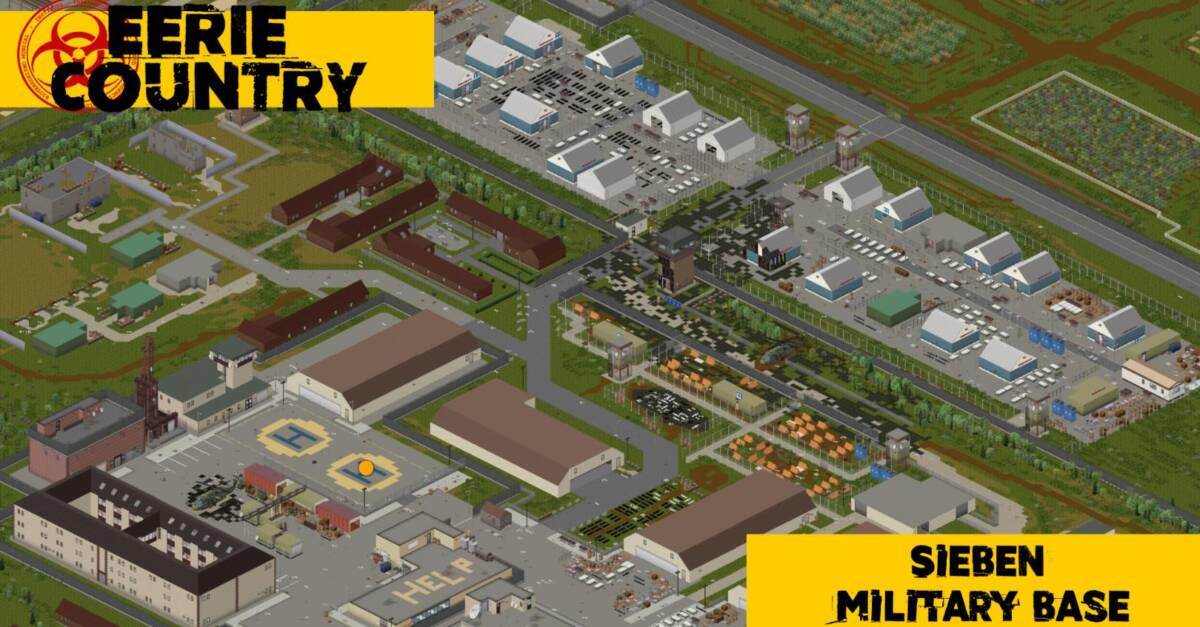 프로젝트 좀보이드 맵 추천, 이어리 컨트리