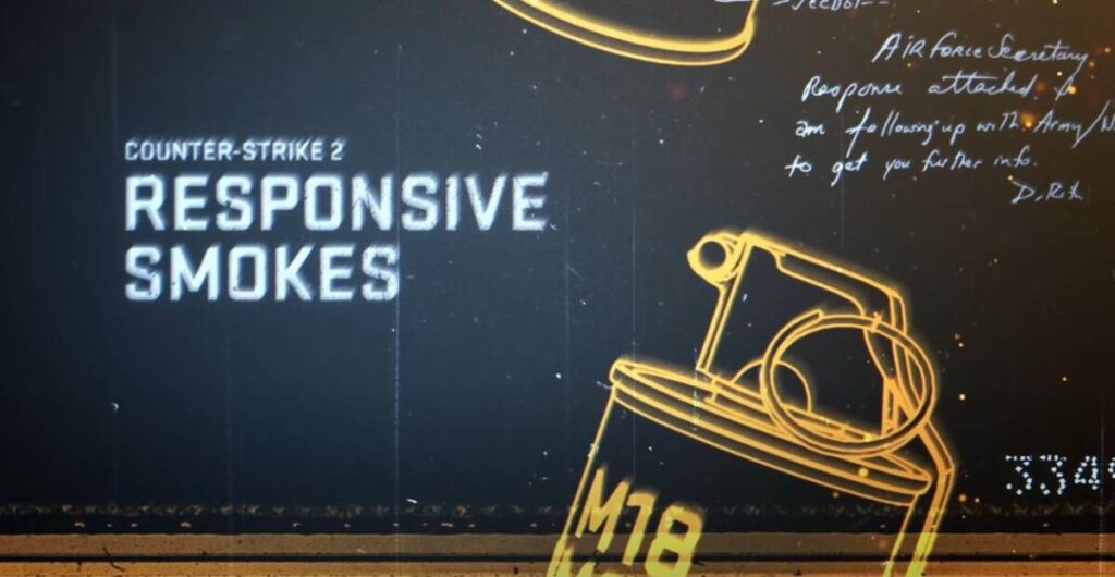 카운터 스트라이크 2 반응형 연막탄