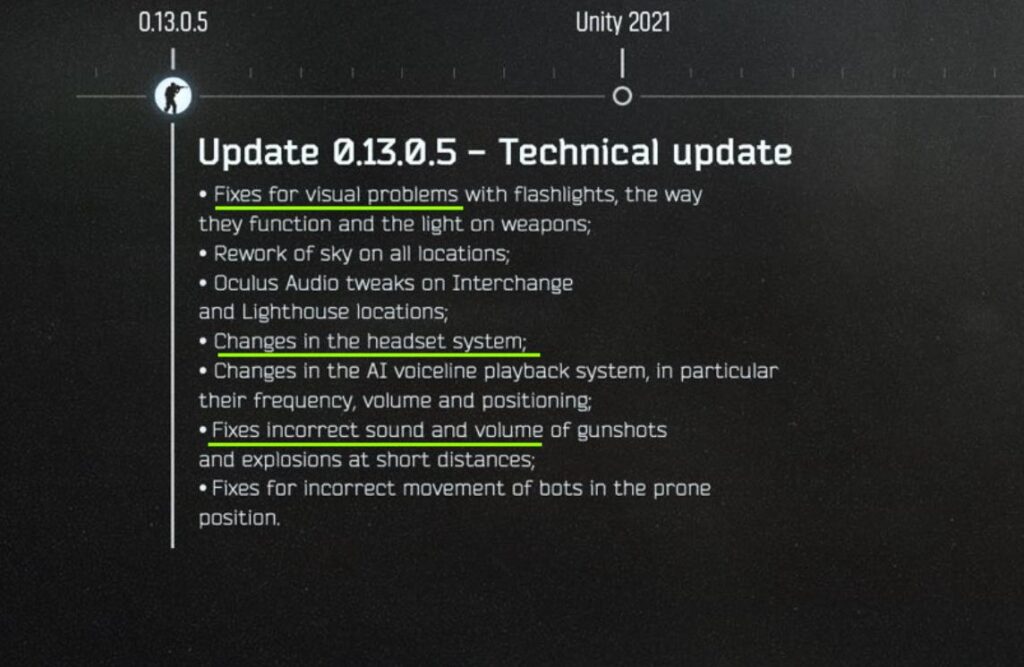 2023 타르코프 로드맵 한 눈에 보기