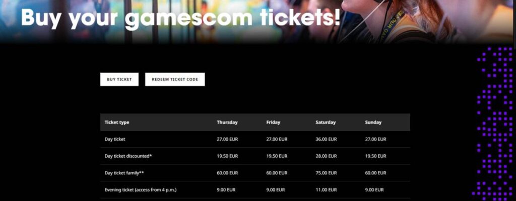 세계 3대 게임 행사 중 하나 바로 2023 게임스컴 입장료 저렴하다