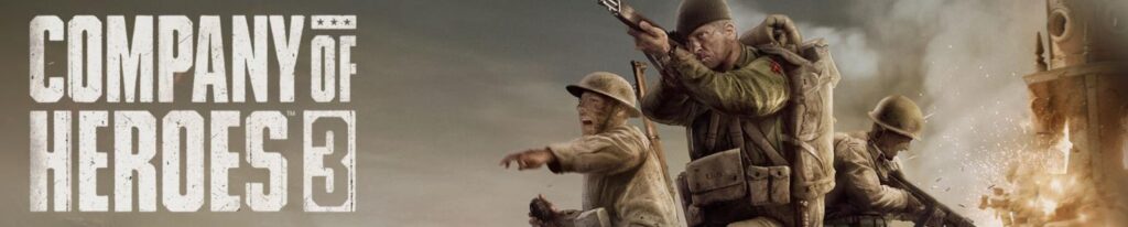 게임 컴퍼니 오브 히어로즈3 스팀 페이지 이미지
