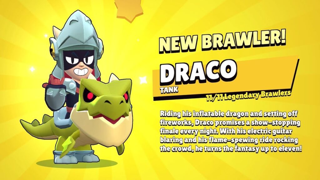 브롤스타즈 신캐 드라코 전격해부