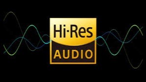 하이 레졸루션 오디오 공식 로고
